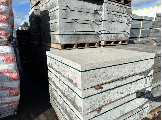 BETONBLOKKEN 100x20x50 CM grijs